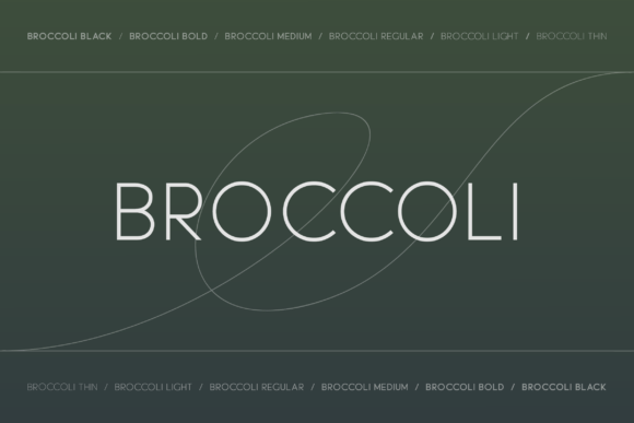 Broccoli: A Quirky Sans Serif Typeface for Modern Editorial Design
