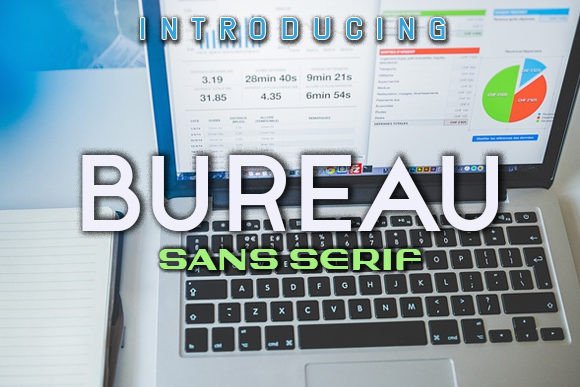Bureau: A Modern Sans Serif Font for Handmade Products