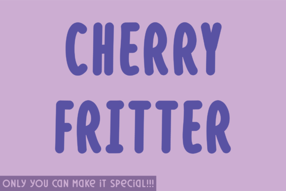 Cherry Fritter: A Unique Sans Serif Typeface for Modern Web Design