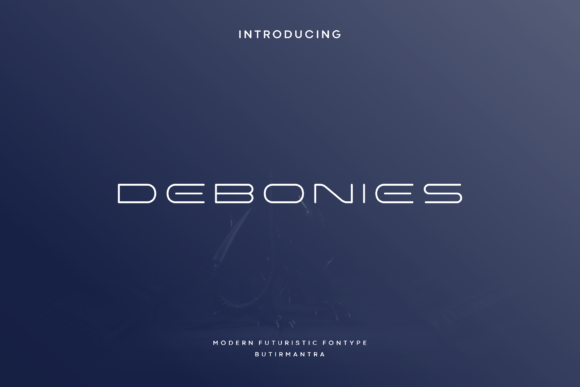 Debonies Typeface: A Futuristic Sans Serif for Modern Web Design