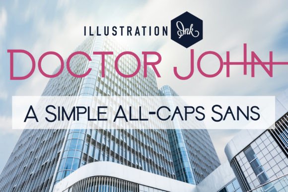 Doctor John Typeface: Elevating Digital Headers and Brand Identity