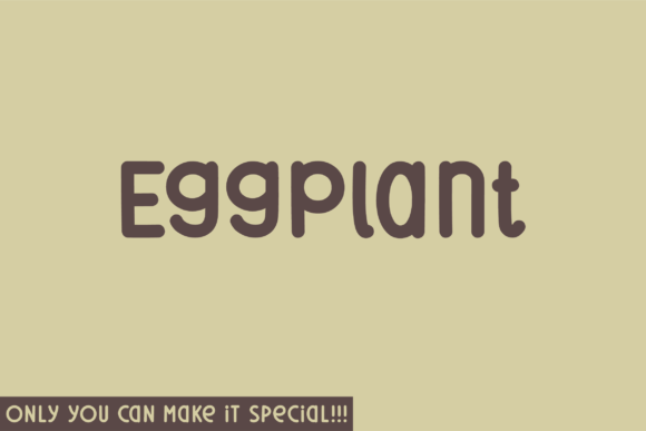 Eggplant Typeface: A Unique Sans Serif for Modern Web Design