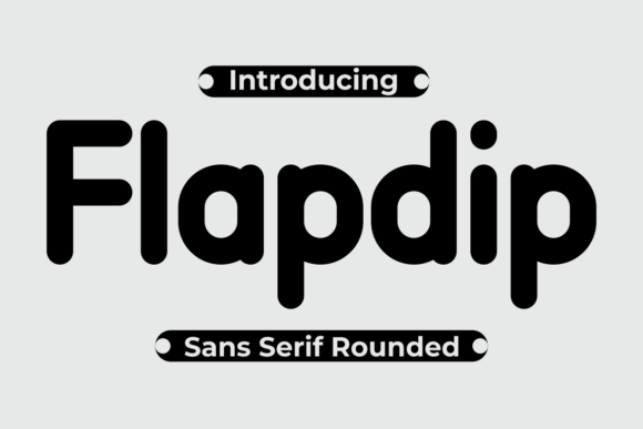 Flapdip Typeface: Bold Display Font for Modern Web Design