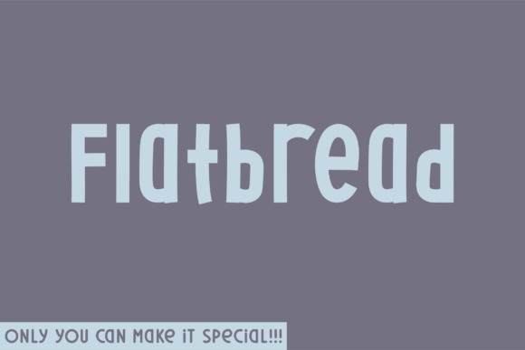 Flatbread Typeface: A Simple Upgrade for Small Business Branding