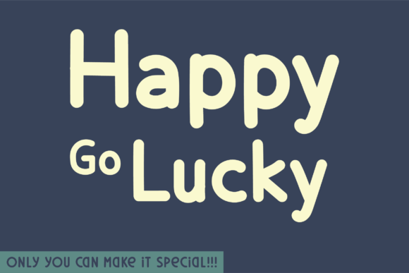 Happy Go Lucky: The Sans Serif Font for Consistent Branding