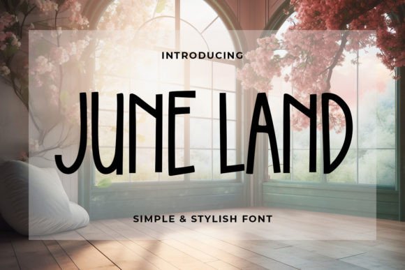 June Land Typeface: Elevating Campaign Clarity and Brand Identity