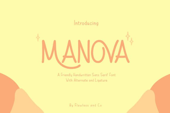 Manova: The Handwritten Sans Serif for Authentic Brand Storytelling
