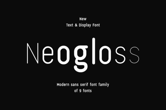 Neogloss Review: A Designer’s Take on Modern Sans Serif