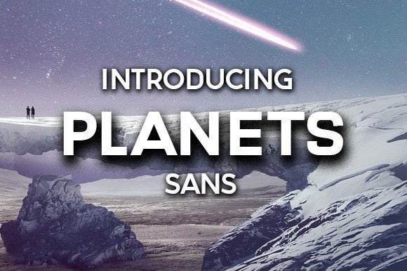 Planets Typeface Review: Stylish Sans Serif for Campaign Visuals