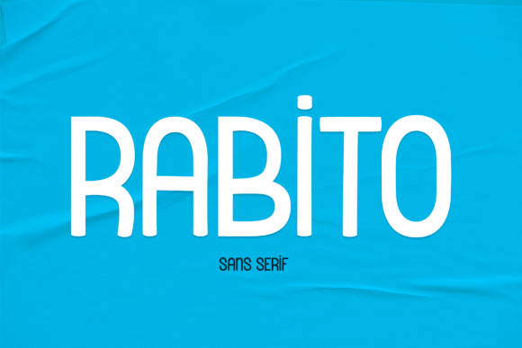 Rabito: The Sans Serif Typeface for Crafters and Sellers
