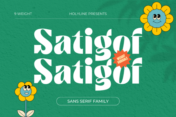 Satigof: A Playful Sans Serif for Modern Web Design
