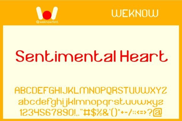 Sentimental Heart: The Modern Sans Serif Typeface for Scroll-Stopping Brand Content