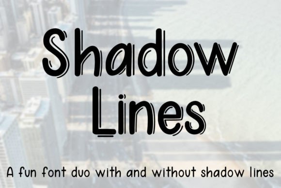 Shadow Lines Typeface Review: Elevating Campaign Visuals