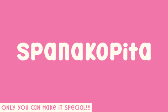 Spanakopita Typeface Review: A Unique Sans Serif for Bold Branding