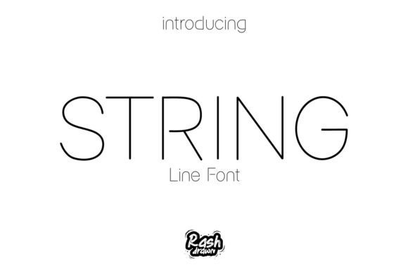 String: The Minimalist Sans Serif Typeface for Modern Web Design