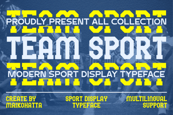 Team Sport Typeface: Elevating Digital Brand Energy